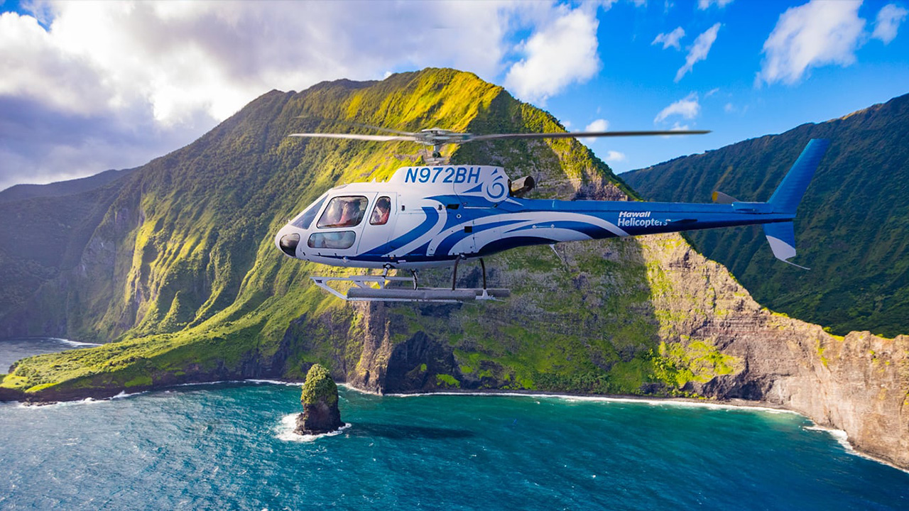 blue hawaiian helicopter tour maui