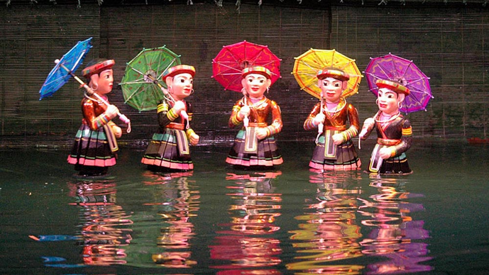 documentation on vietnamese water puppetry