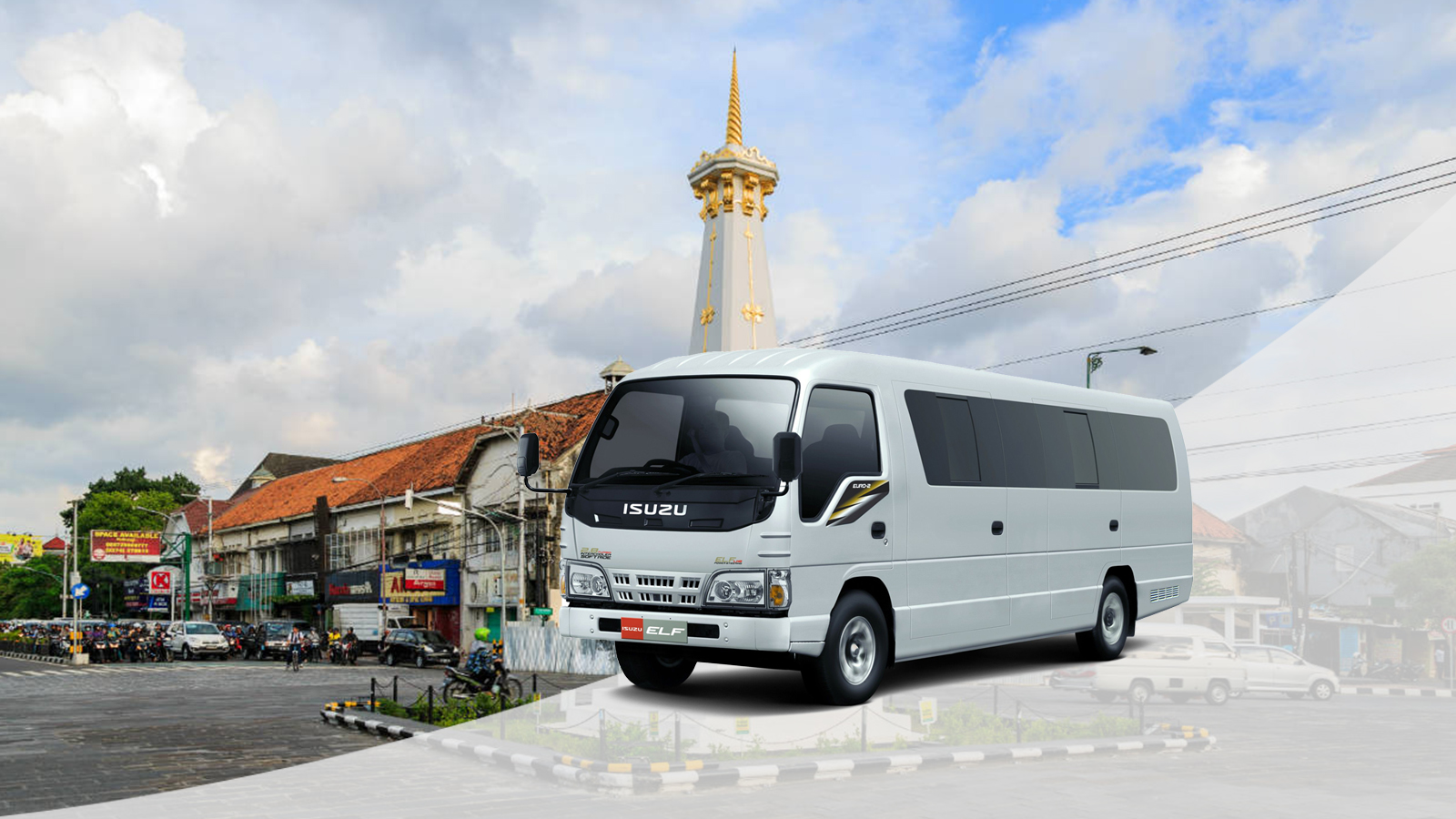 Yogyakarta Private Mini Bus Car Rental With Driver